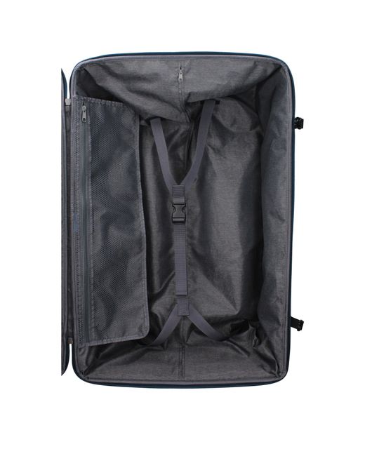 Piquadro Blue Trolley Fabric