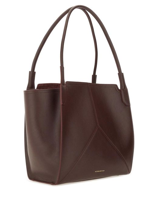 Victoria Beckham Brown Victoria" Tote Bag