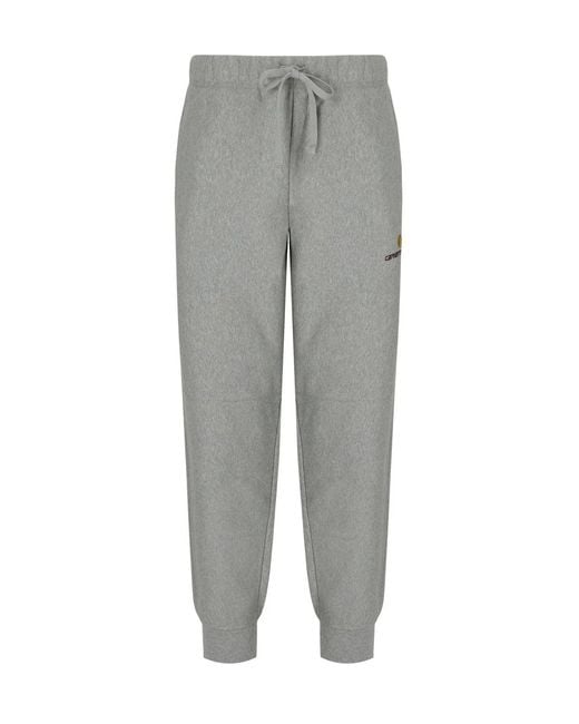 Carhartt Gray American Script Sweatpants