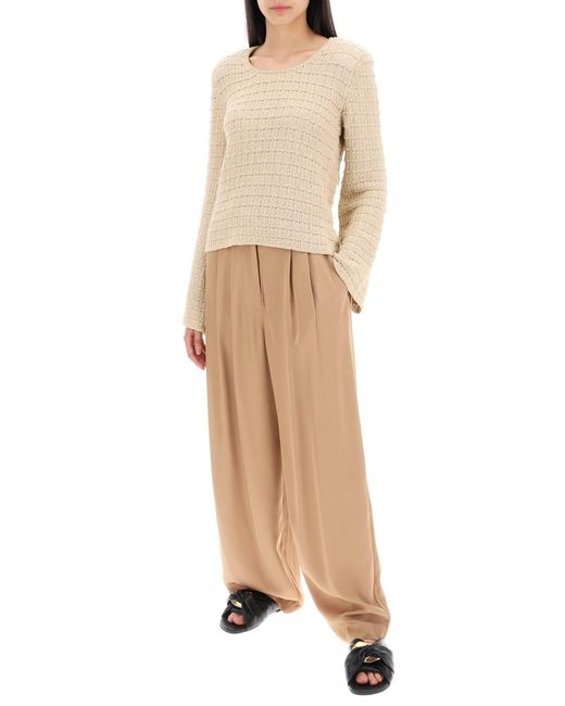 By Malene Birger Natural "Charmina Cotton Knit Pullover