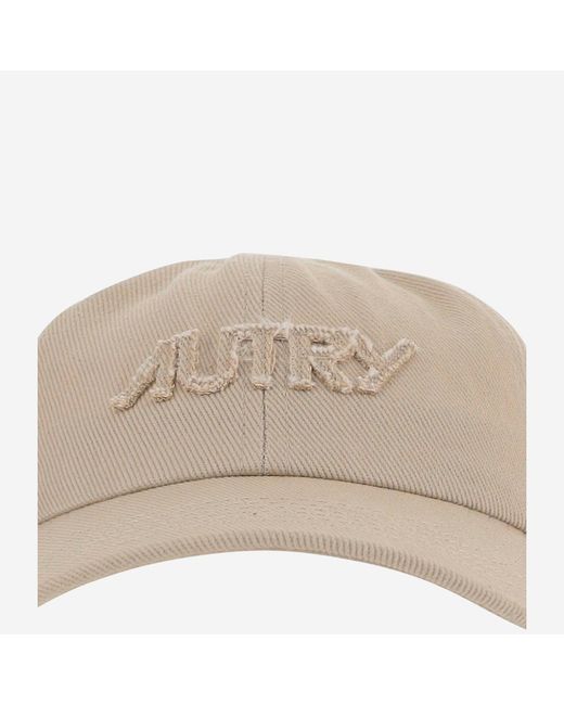 Autry Natural Baseball Cap With Logo for men