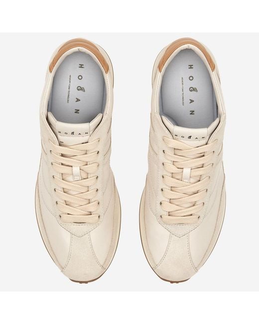Hogan White Sneakers Leather