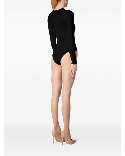 Wolford Black Berlin Bodysuit