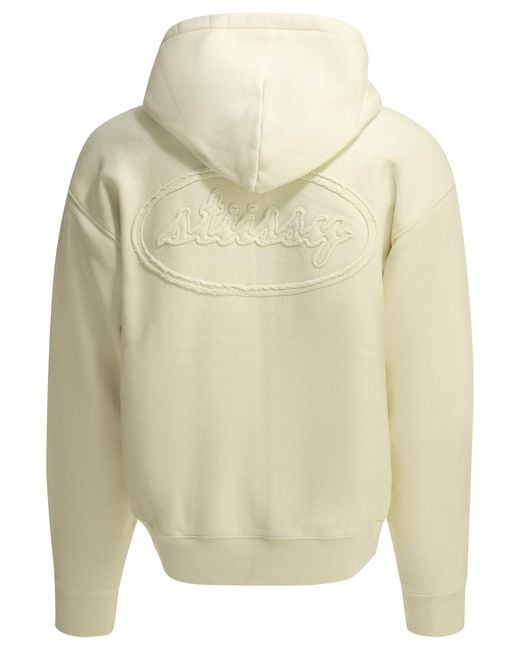 Stussy Natural Cotton Polyester Sweatshirt