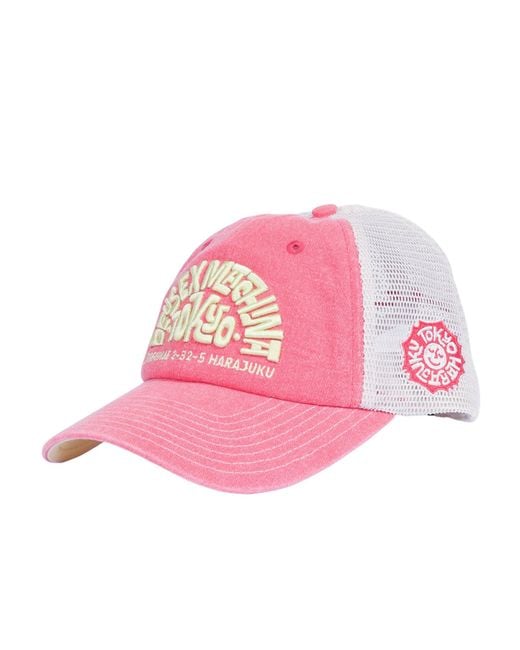 Deus Ex Machina Pink Tokyo Address Trucker