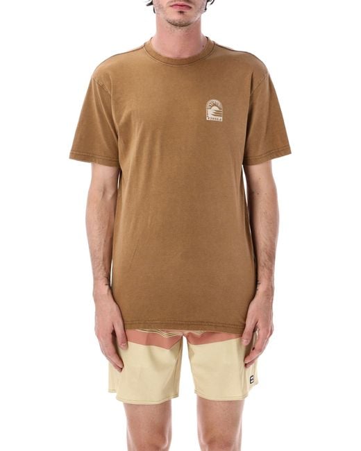 Vissla Brown Cosmic Tee
