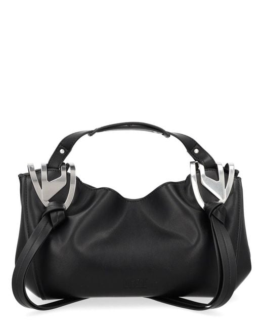 DIESEL Black Borsa "Knot-D" Small