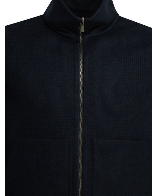Brunello Cucinelli Kasjmier Bomberjack in het Blue