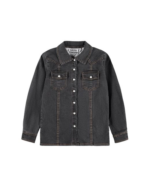 Molo Black Robine Shirts Ls