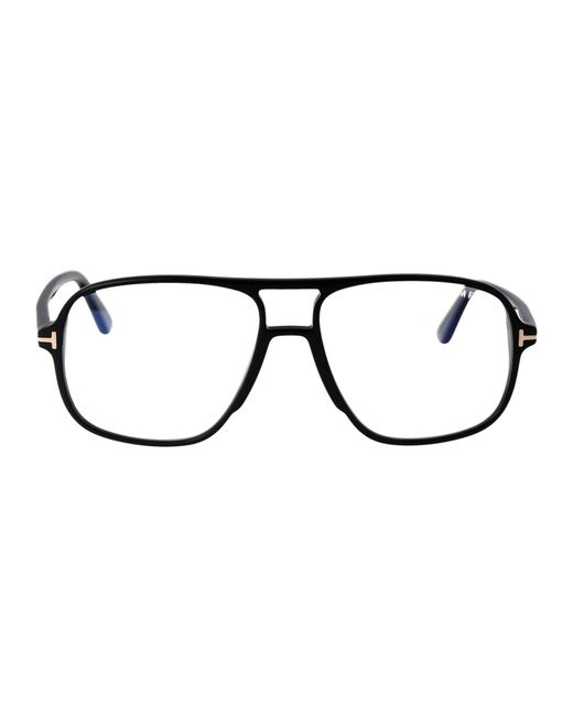 Tom Ford Black Aviator Optical Ft5737 B 001 for men