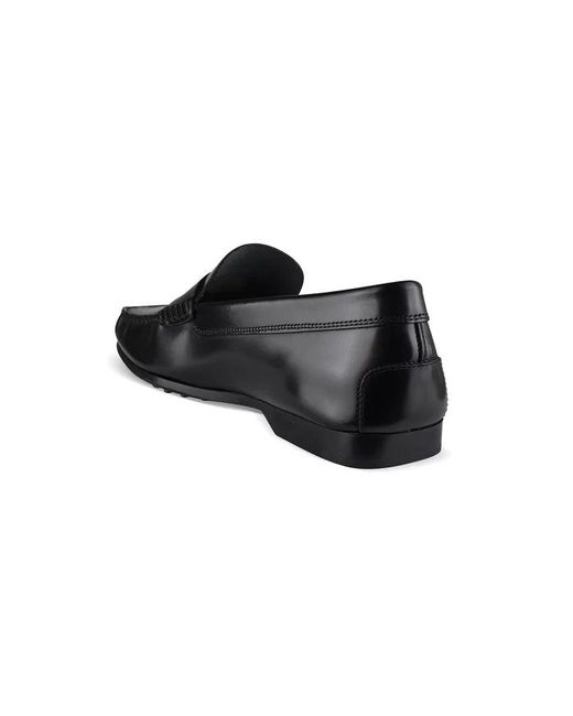 Tod's Black Loafers