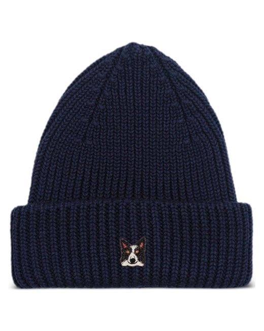 PELO FOUNDATION Blue Merinos Hat 13005Navy for men