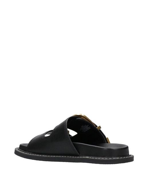 Steve Madden Black Sandals
