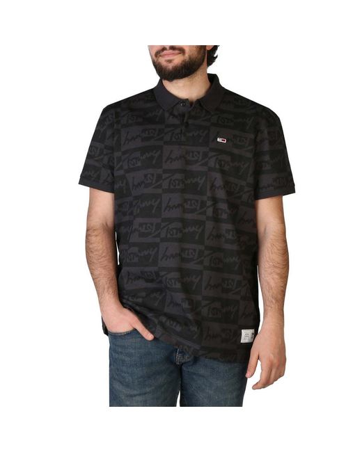 Tommy Hilfiger Polo Shirts - Dm0dm12968 - Black for Men - Save 18% | Lyst