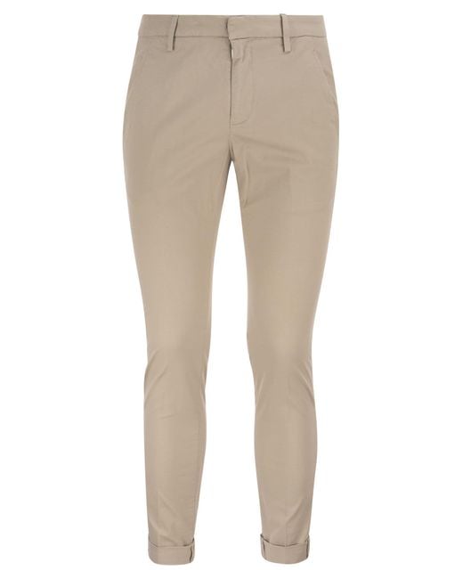 Dondup Natural Gaubert Slim Fit Trousers