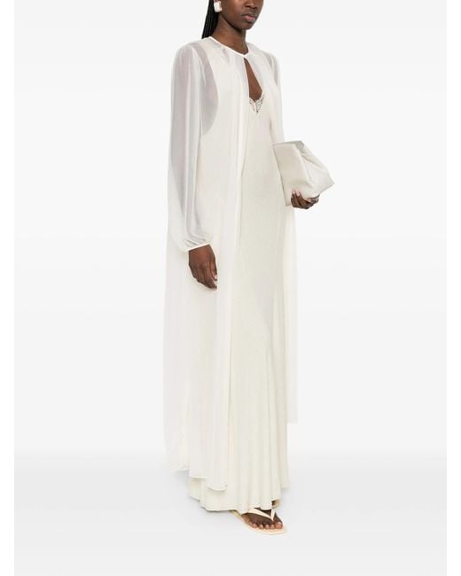 Forte_forte White Spolverino Contemporary Chiffon
