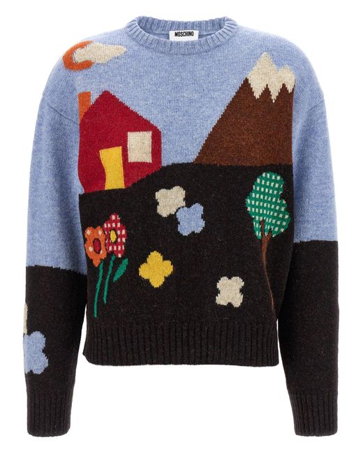 Moschino Knit in het Blue