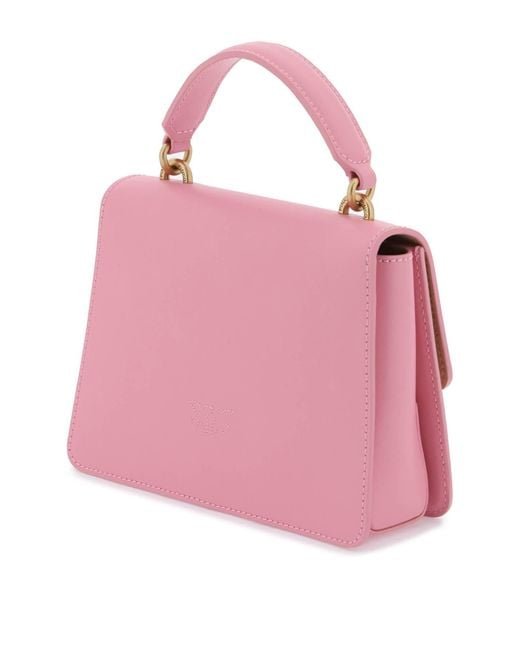 Love One Top Many Mini Light Bags Pinko de color Pink