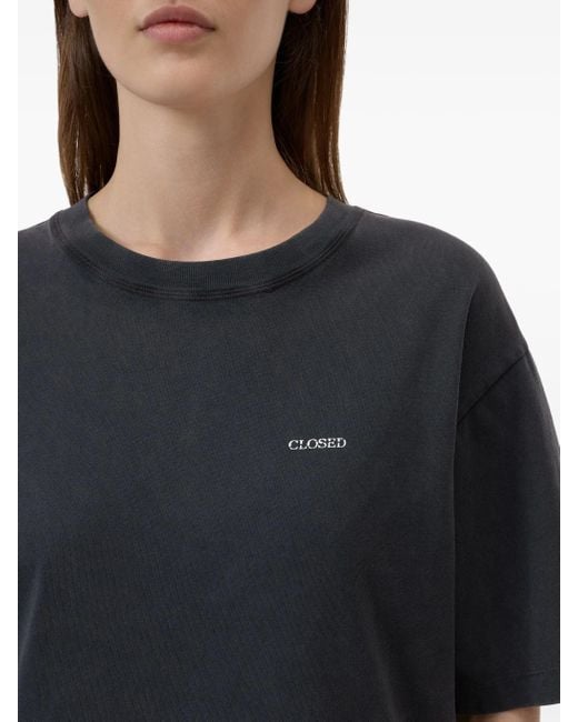 Closed Blue Relaxed T Shirt