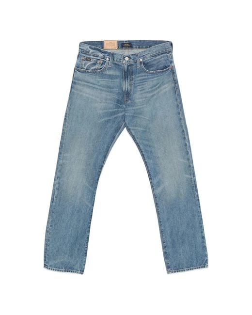 Polo Ralph Lauren Rechte Broek in het Blue