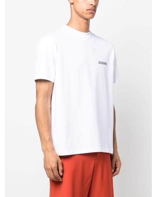 Jacquemus White The Los Angeles Address T-Shirt