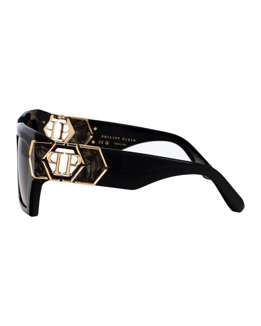 Philipp Plein Black Sunglasses