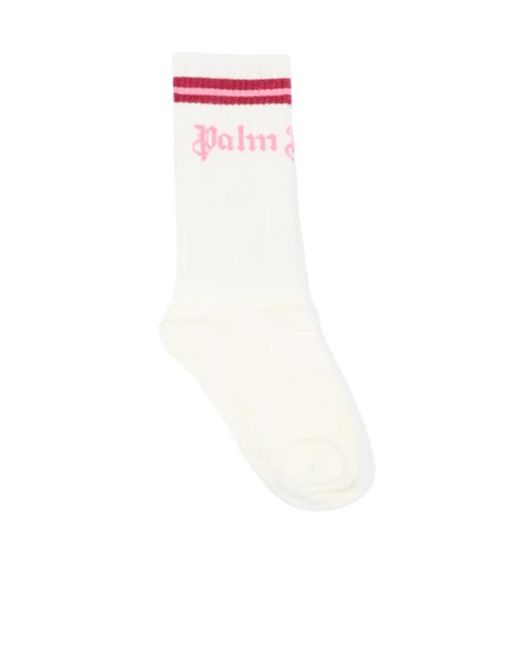 Palm Angels White Socks