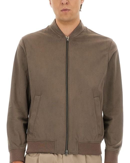 Herno Brown Resort" Bomber Jacket