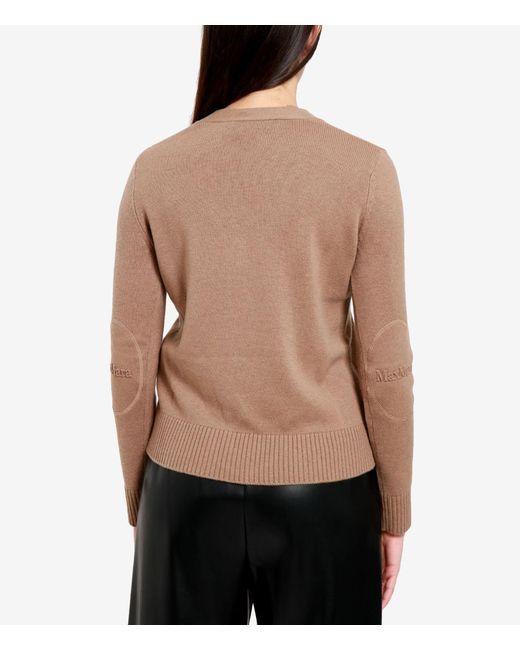 Max Mara Brown Max Mara Sweaters
