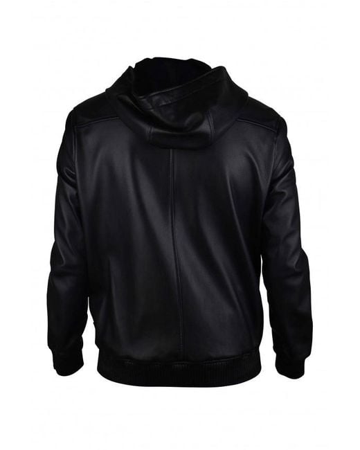 Philipp Plein Blue Hooded Jacket