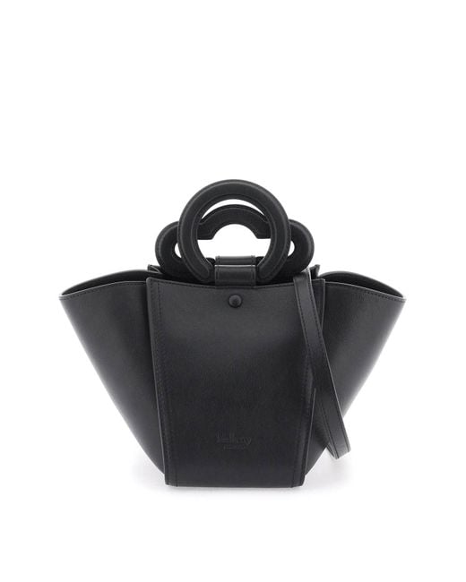 Mulberry Black 'Mini Rider's Top Handle' Bag