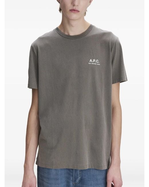 A.P.C. Gray T Shirt Gabby Gots