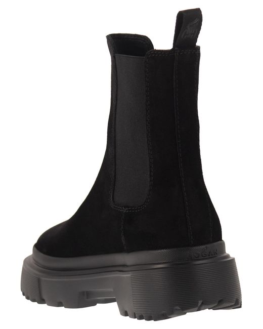 Chelsea Boots H619 Hogan de color Black