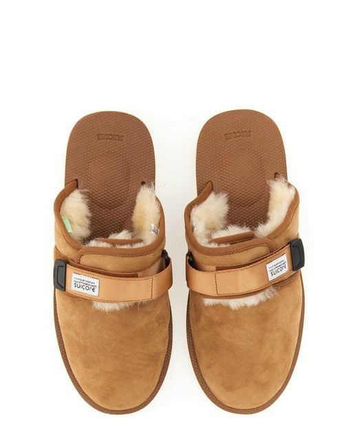 Suicoke Brown Ciabatta M2Ab for men