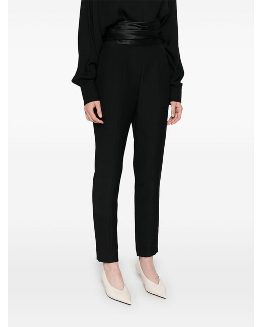 Khaite Camberly Broek in het Black