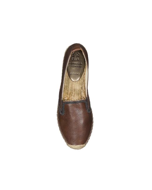 Brunello Cucinelli Brown Espadrilles