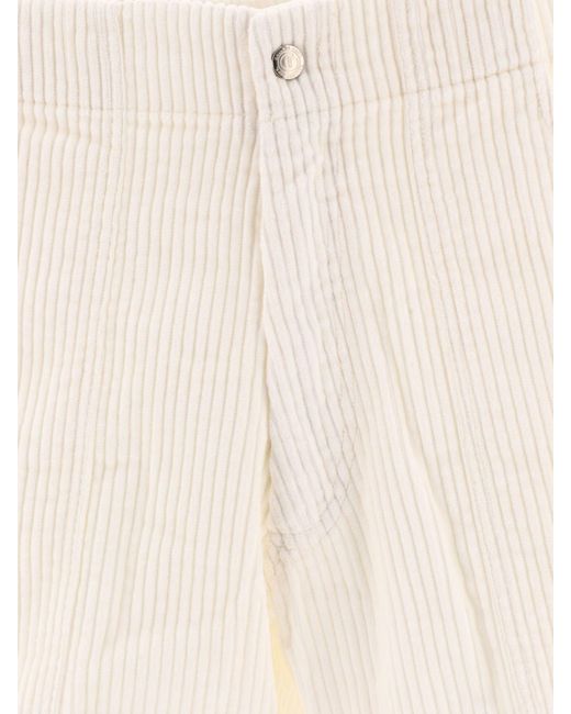 Pantalones cortos de pana del departamento de galería GALLERY DEPT. de color Natural