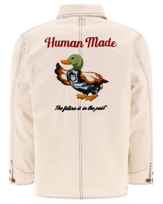 Human Made Menschlich gemacht "Kleidungsstück gefärbt" Jacke in Natural für Herren