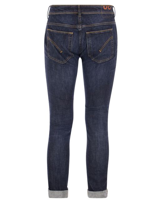 Konor Skinny Fit Jeans di Dondup in Blue da Uomo