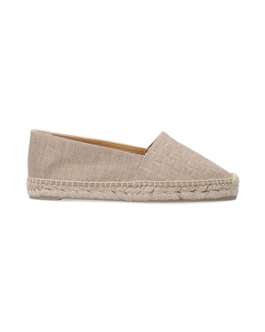 Castaner White Flache -Schuhe
