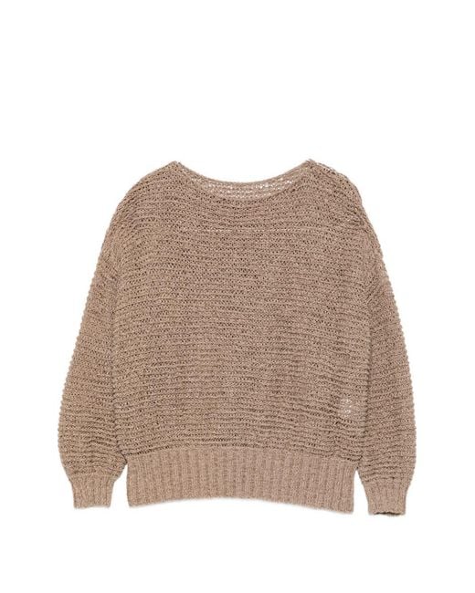 Base London Natural Cotton Blend Sweater