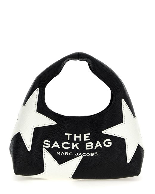Marc Jacobs Black 'The Mini Star Patchwork Sack -Tasche' Handtasche