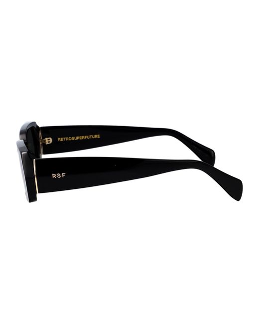 Retrosuperfuture Black Sunglasses Dhp