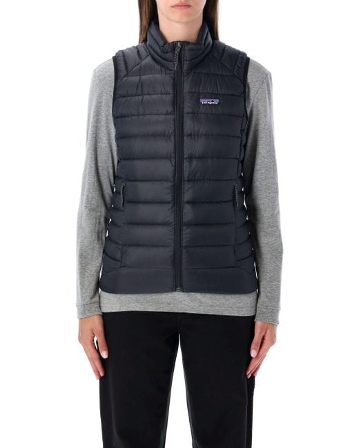Patagonia Blue Down Sweater Recycled Down Vest