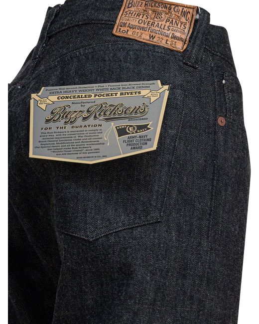 Vaqueros "Ma 1" Buzz Rickson's de hombre de color Black