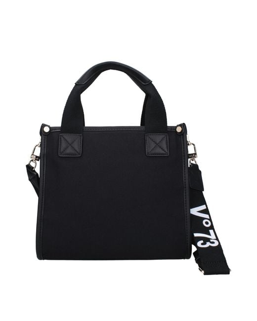 V73 Black V ° 73 Handtaschen Verantwortung bis Frauen Stoff schwarz