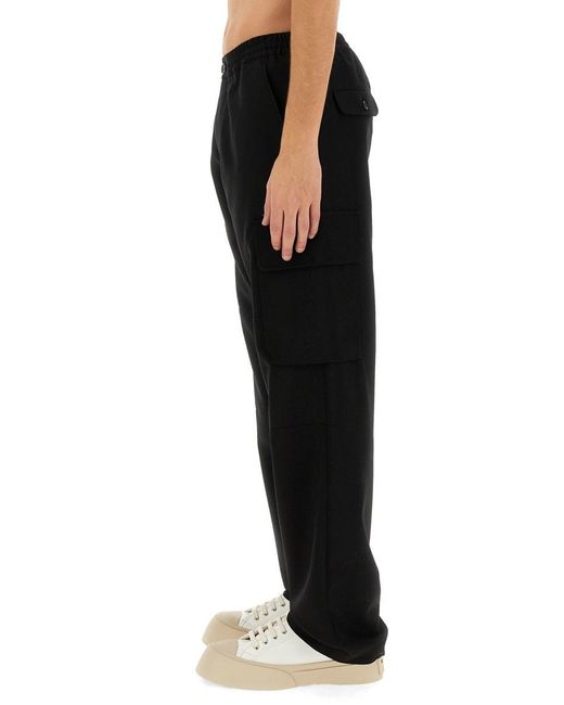 Marni Black Wool Pants for men