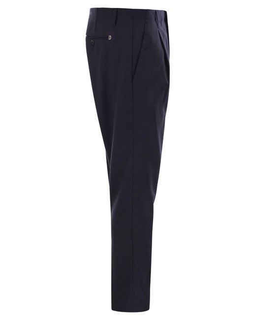 Dondup Blue Ben Carrot Pants for men