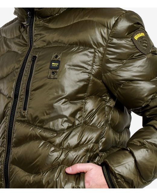 Abrigos Blauer de color Green