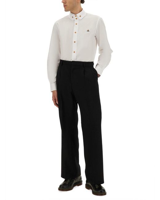 Vivienne Westwood White Krall" Shirt for men